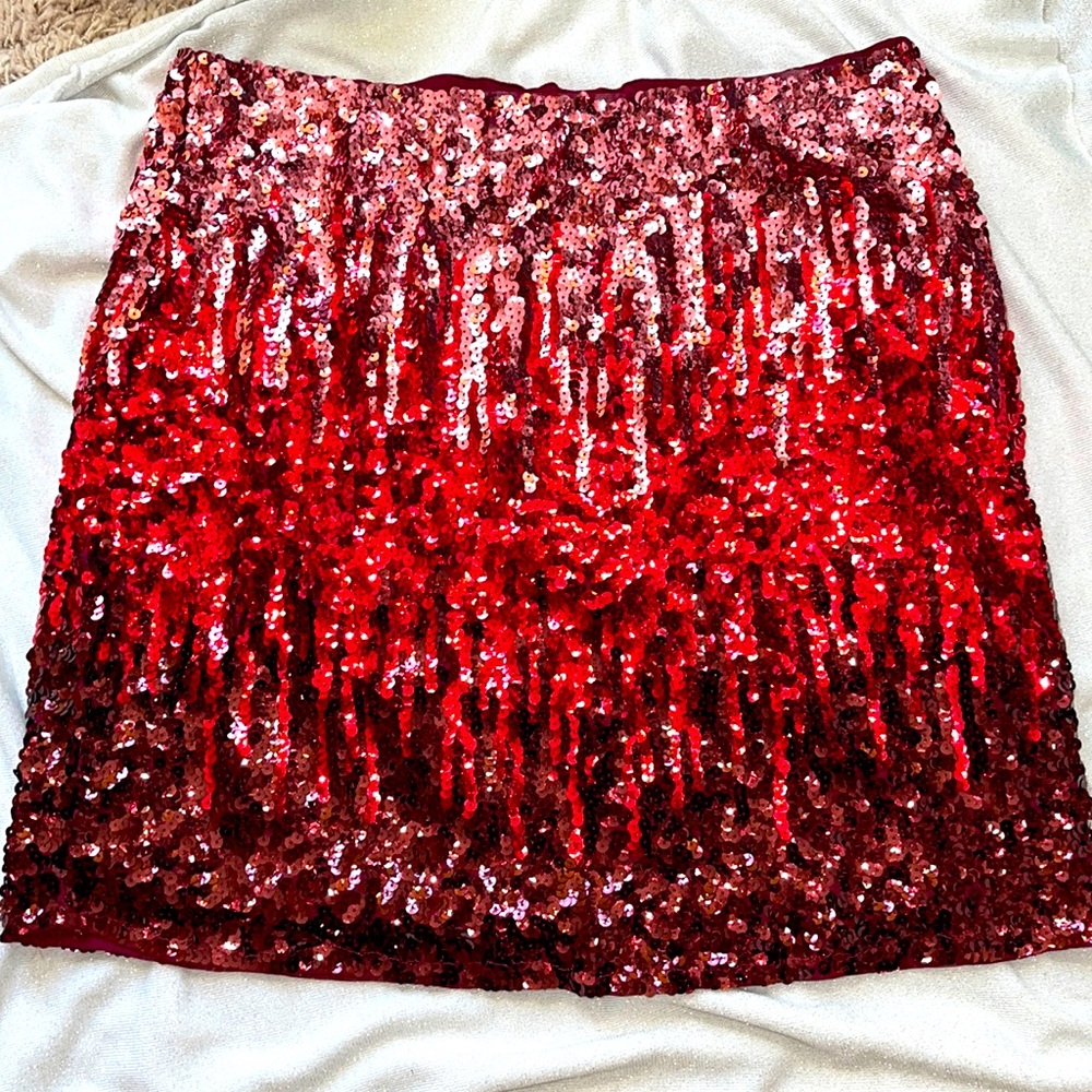 Ombré Sequin Skirt